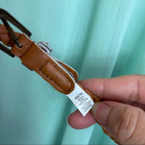 Mossimo Supply Co. XS Teal Belted Peasant Tunic NWT - Picture 8 of 13